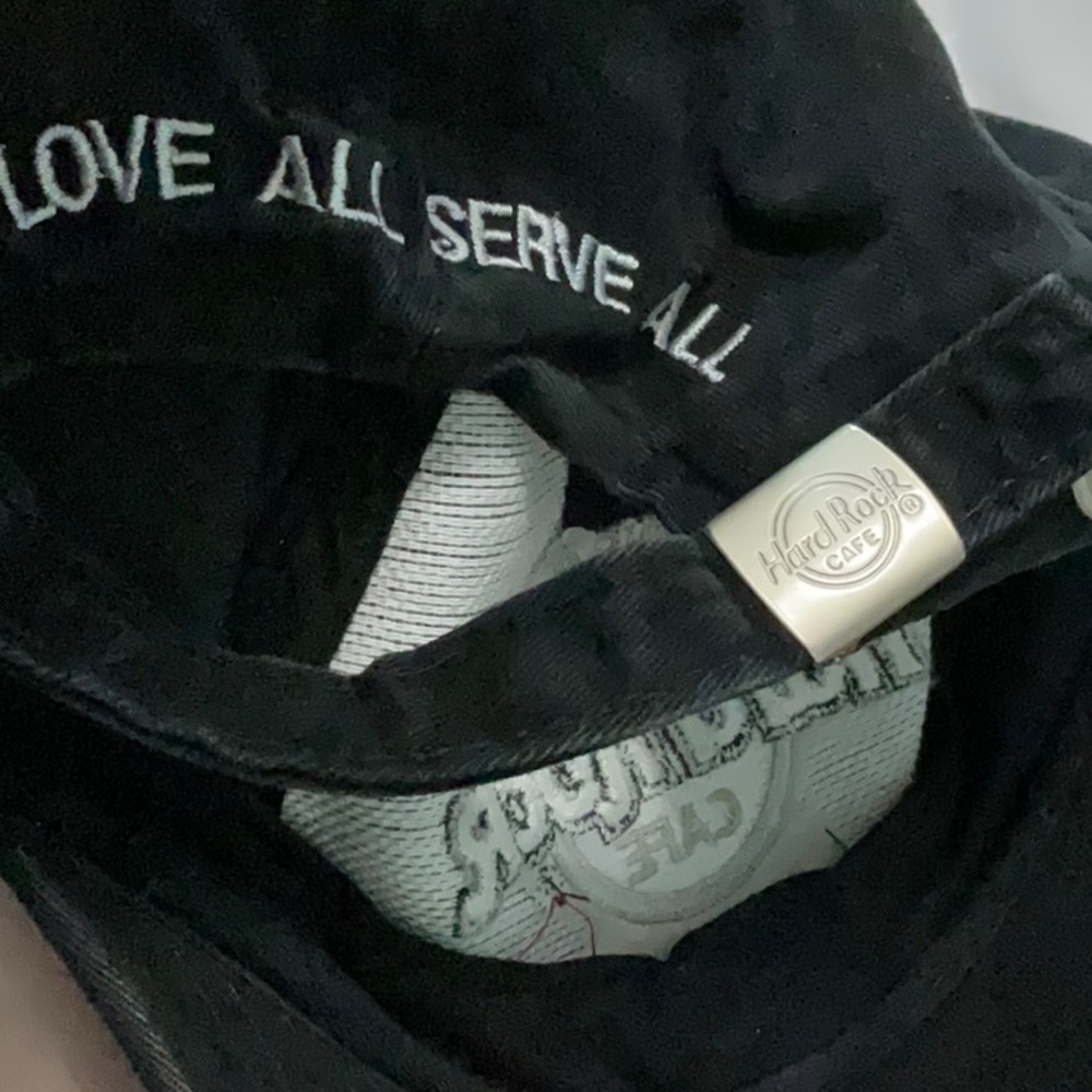 Hard Rock Cafe Shanghai Save the Planet Love all Serve all baseball cap hat - Picture 3 of 4